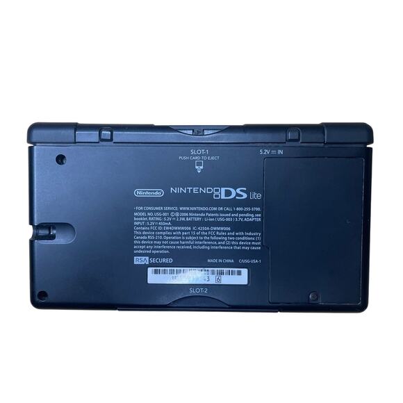 Nintendo DS Lite with Wall and Car Charger Red Tested Working - Picture 5 of 9